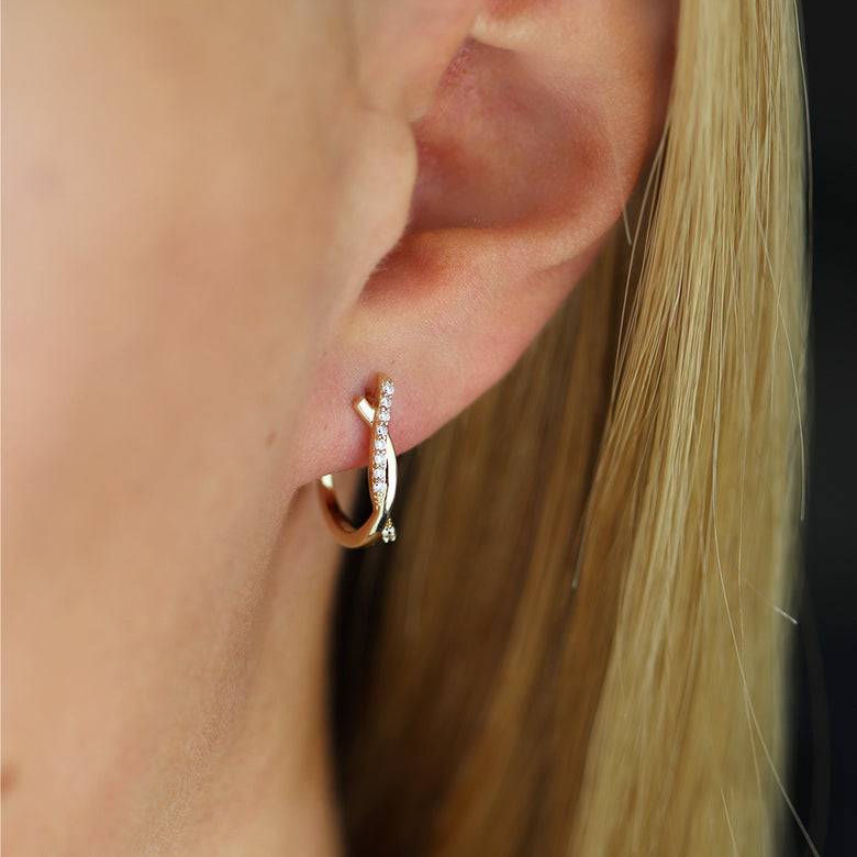 Nana Kay Echtgold Ohrring Fidèle