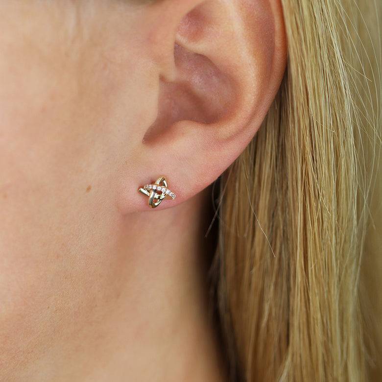 Nana Kay Echtgold Ohrring Nouer