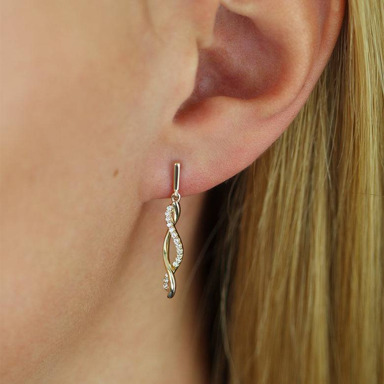 Nana Kay Echtgold Ohrring Onduler