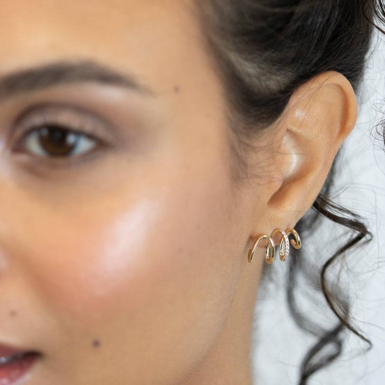 Nana Kay Echtgold Ohrring Volute