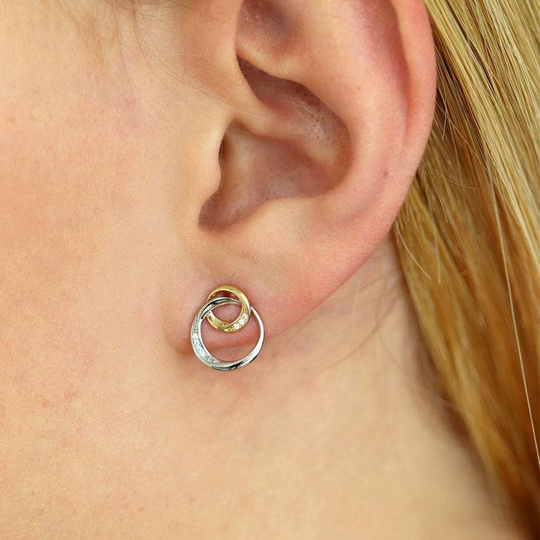 Nana Kay Echtgold Ohrstecker Ensemble Gold