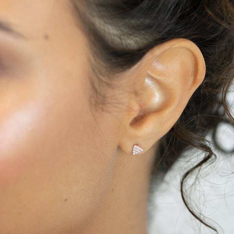 Nana Kay Echtgold Ohrstecker Oner Rosé