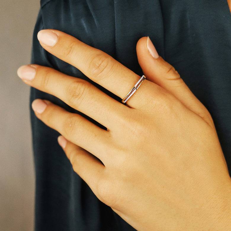 Nana Kay Echtgold Ring Enlacer