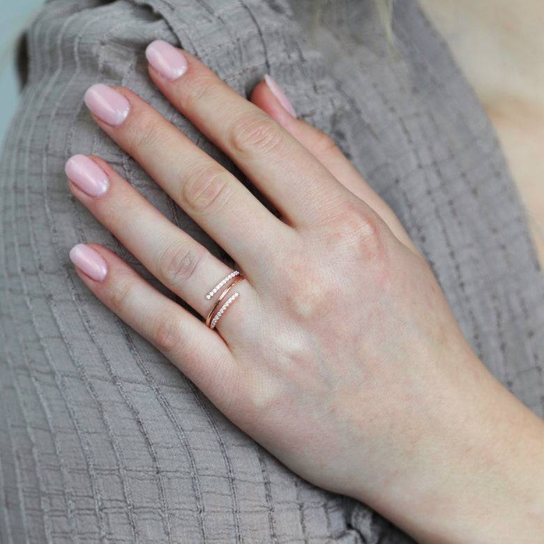 Nana Kay Echtgold Ring Passer Rosé