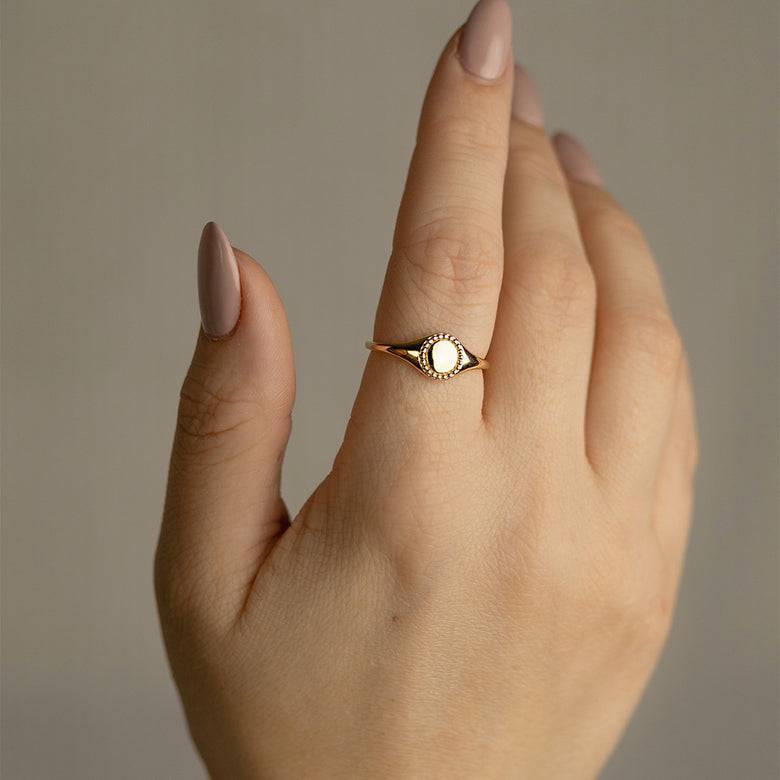Nana Kay Echtgold Ring Reine