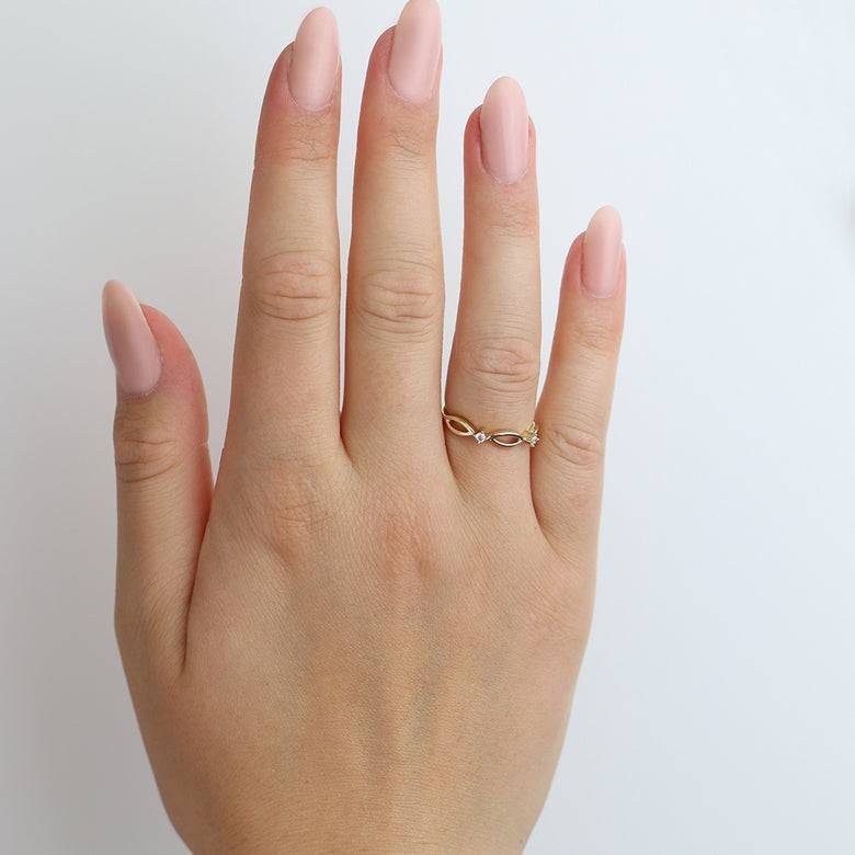 Nana Kay Echtgold Ring Relier