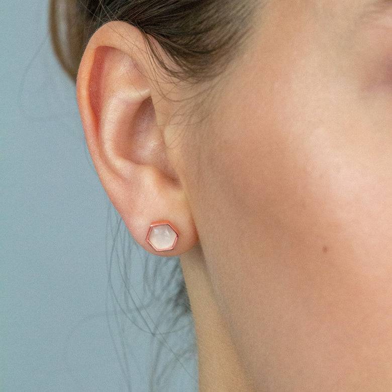 Nana Kay French Chic Ohrstecker Honey Comb