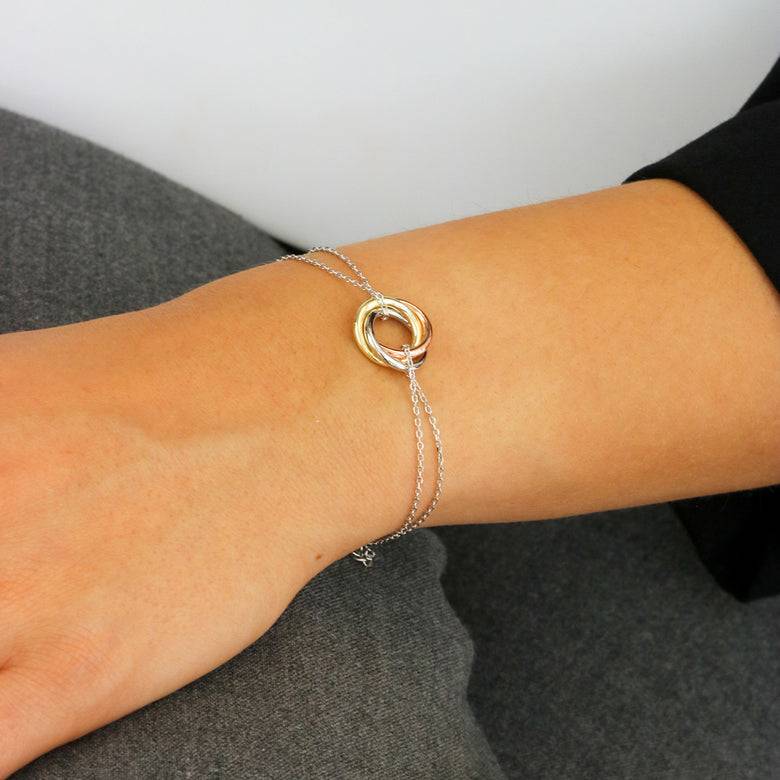 Nana Kay Modern Trio Armband Motile Rings