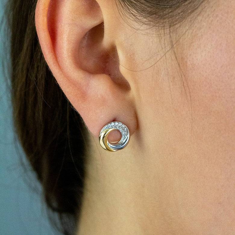 Nana Kay Modern Trio Ohrstecker Blended