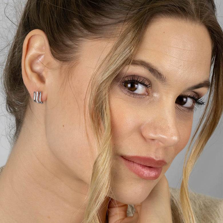 Nana Kay Natural Flow Ohrstecker Brienne Zirkonia