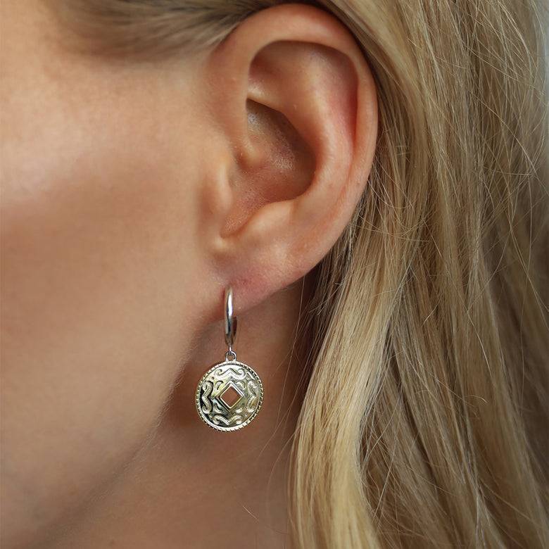 Nana Kay New Bohemian Ohrringe Mandala Gold