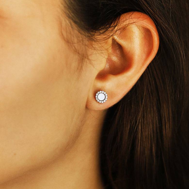 Nana Kay Shiny Circles Ohrstecker Gleam