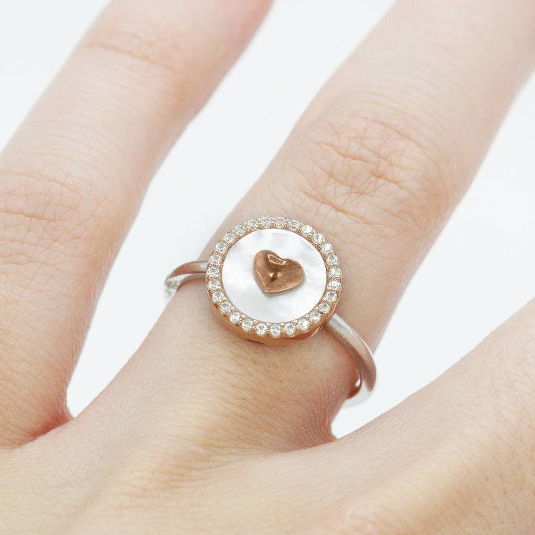 Nana Kay Shiny Circles Ring First Love