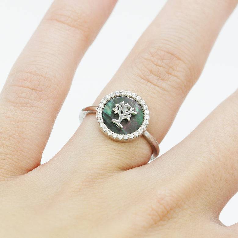 Nana Kay Shiny Circles Ring Living Tree