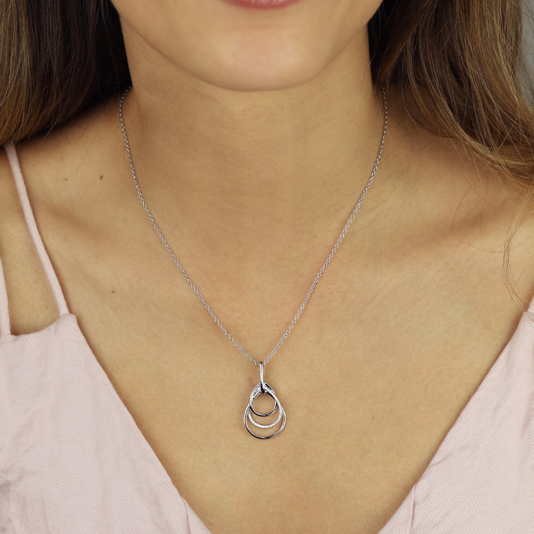 Nana Kay Swinging Silver Halskette Balance