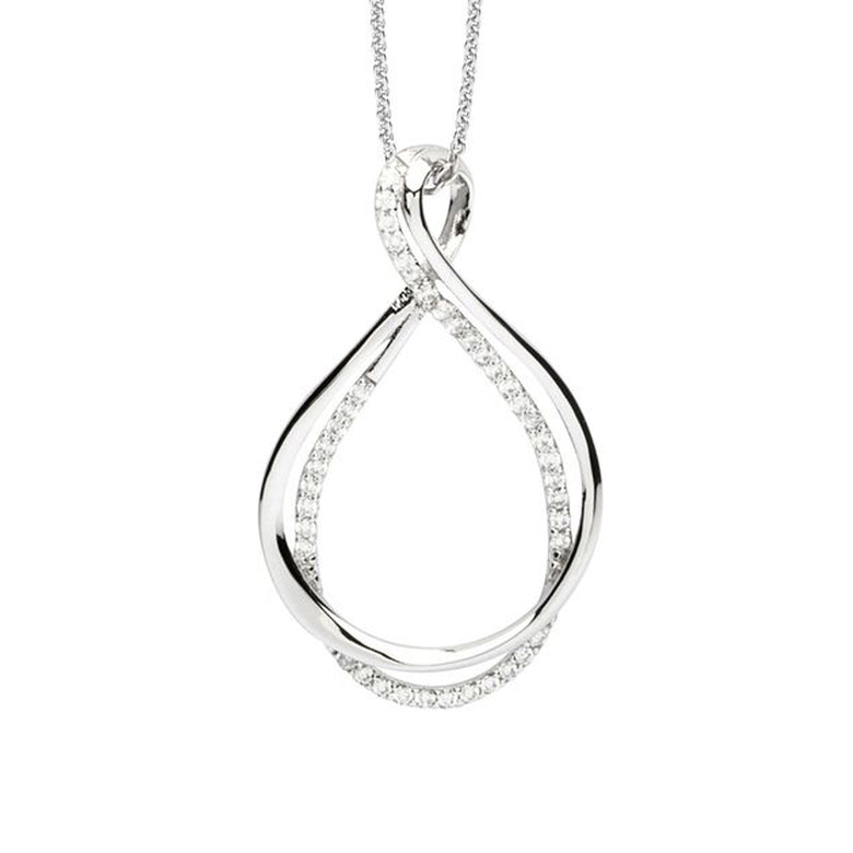 Nana Kay Swinging Silver Halskette Eternity