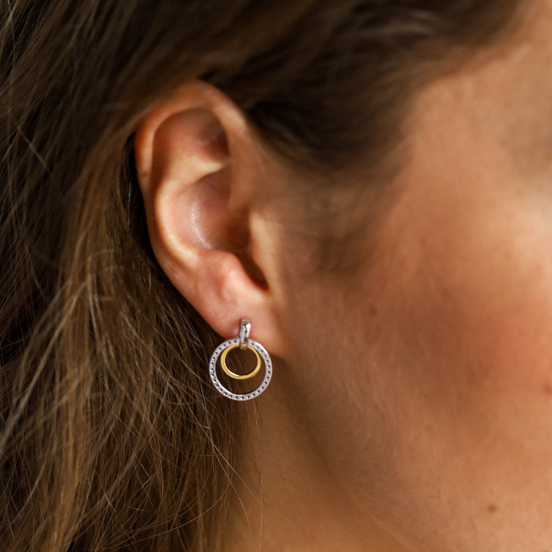 Nana Kay Swinging Silver Ohrpendel Bridesmaid