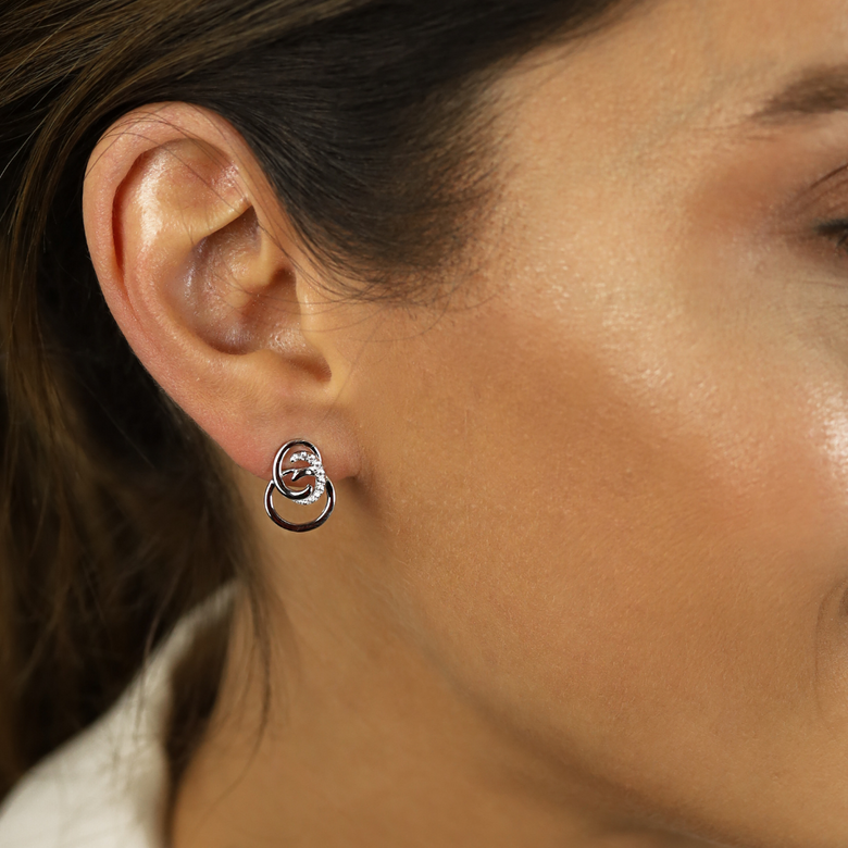 Nana Kay Swinging Silver Ohrringe Breeze