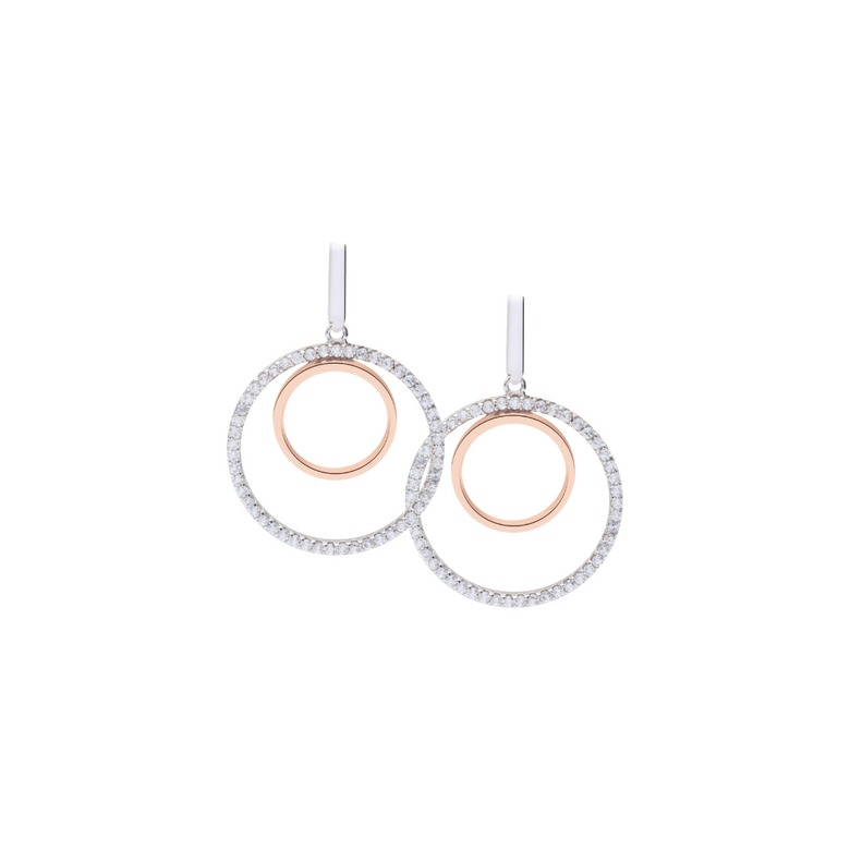 Nana Kay Swinging Silver Ohrringe Romance