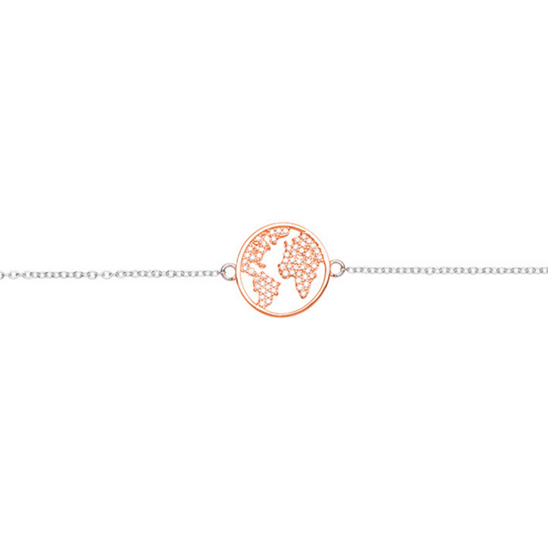 Nana Kay World Map Armband