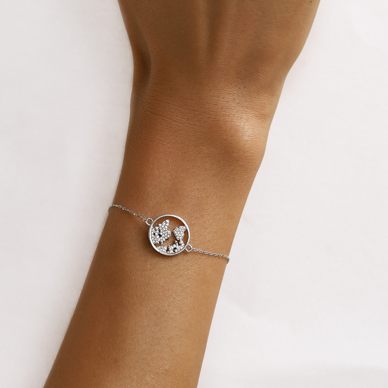 Nana Kay World Map Armband