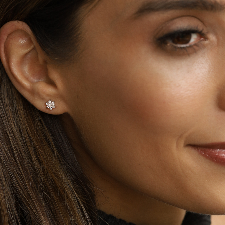 Nana Kay Simply Essentials Ohrstecker Frosty Blossom