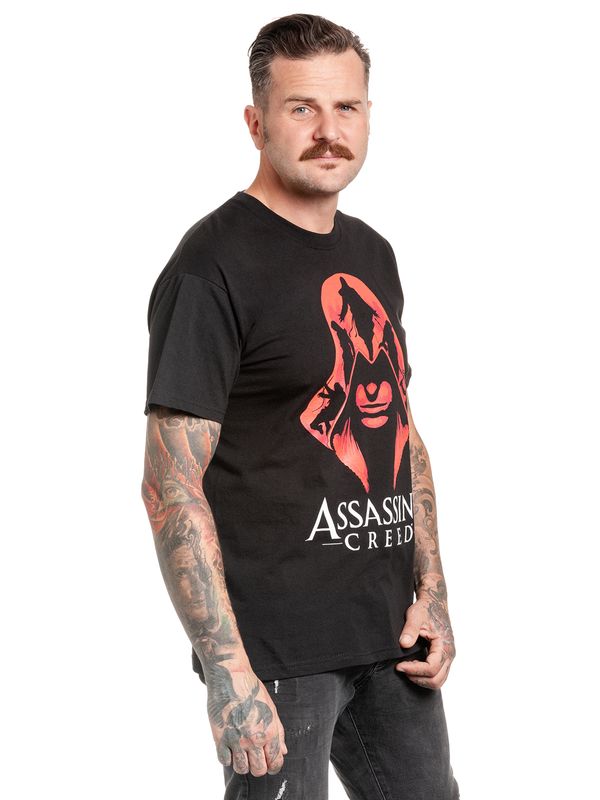 Nastrovje Potsdam Assassins Creed Red Coat Herren T-Shirt Schwarz