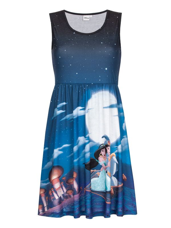 Nastrovje Potsdam DISNEY Aladdin & Jasmin Dress blue allover