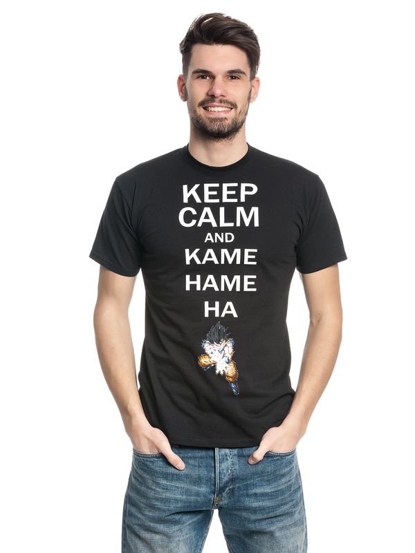 Nastrovje Potsdam Dragon Ball Z Keep Calm And Kamehameha Männer T-Shirt