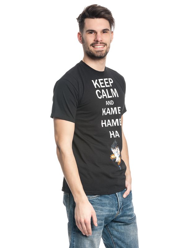 Nastrovje Potsdam Dragon Ball Z Keep Calm And Kamehameha Männer T-Shirt