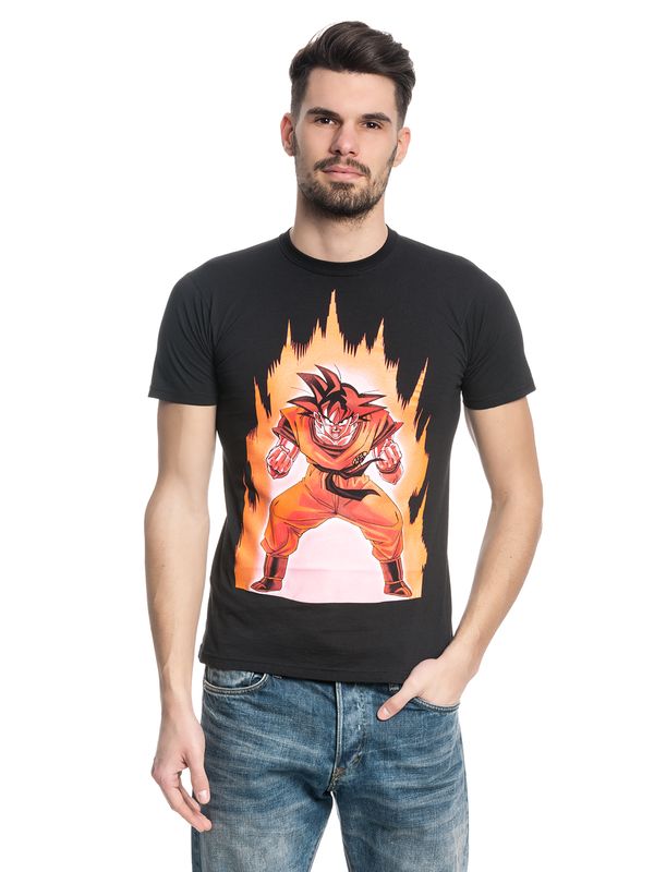 Nastrovje Potsdam Dragon Ball Z Songoku On Fire Männer T-Shirt