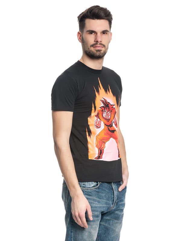 Nastrovje Potsdam Dragon Ball Z Songoku On Fire Männer T-Shirt