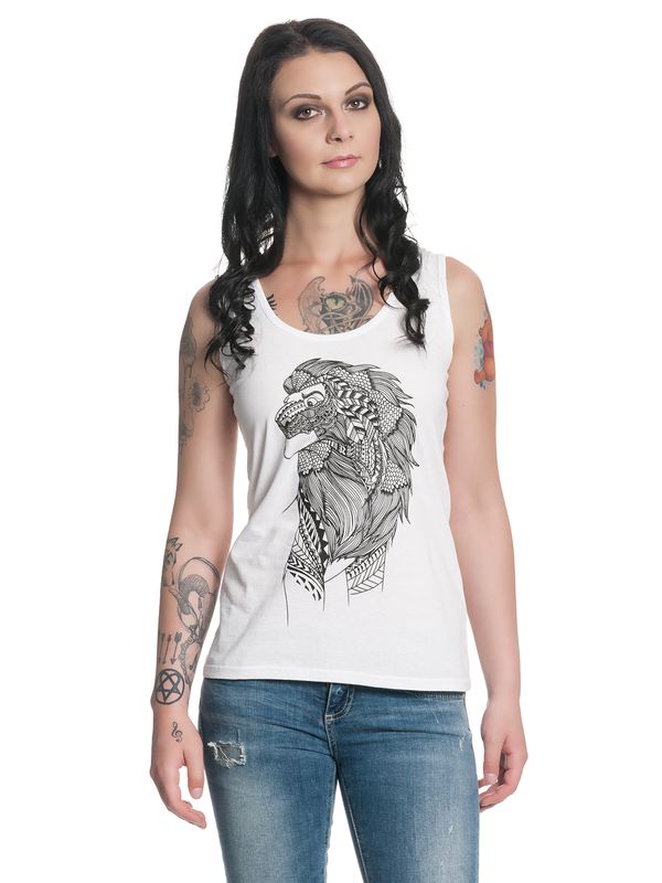 Nastrovje Potsdam König der Löwen Lion Ink Damen Tanktop weiss