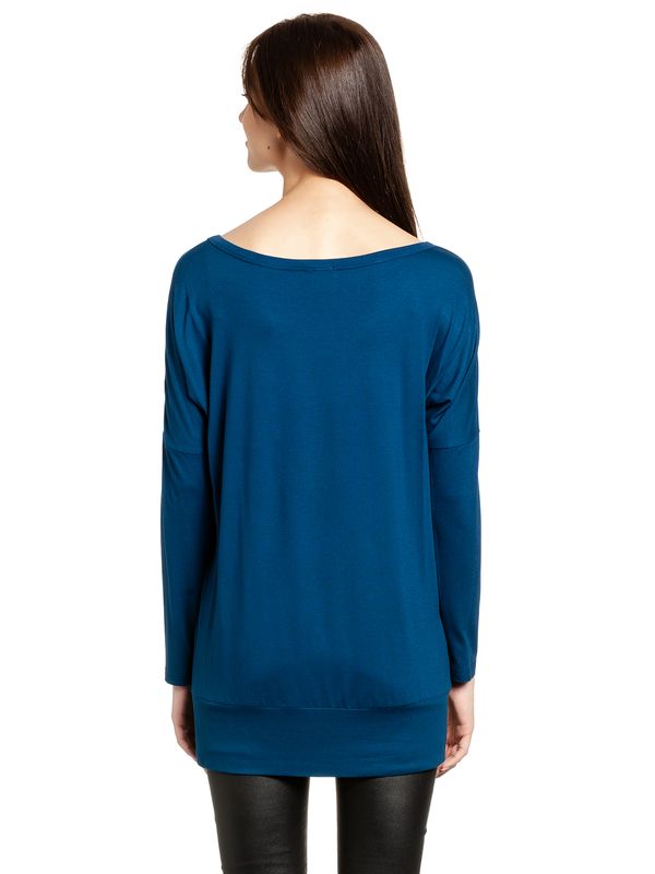 Nastrovje Potsdam Lilo & Stitch Blue Stitch Damen Langarmshirt Blau