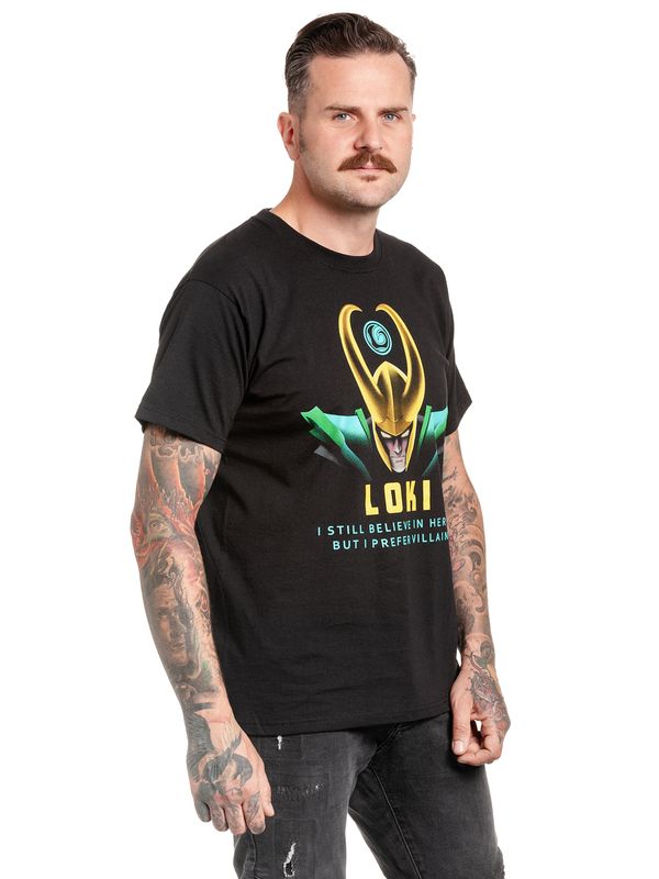 Nastrovje Potsdam Loki Villains Herren T-Shirt Schwarz