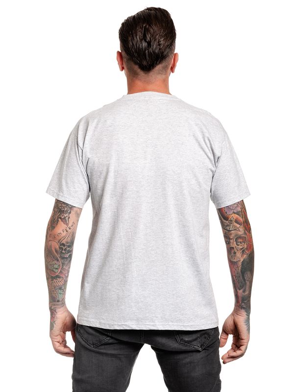 Nastrovje Potsdam Looney Tunes Come At Me Bro Herren T-Shirt Grau Meliert