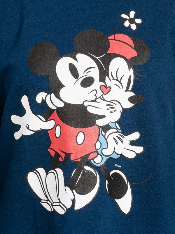 Nastrovje Potsdam Mickey & Minnie Mouse Buddies Damen Sweatkleid Blau