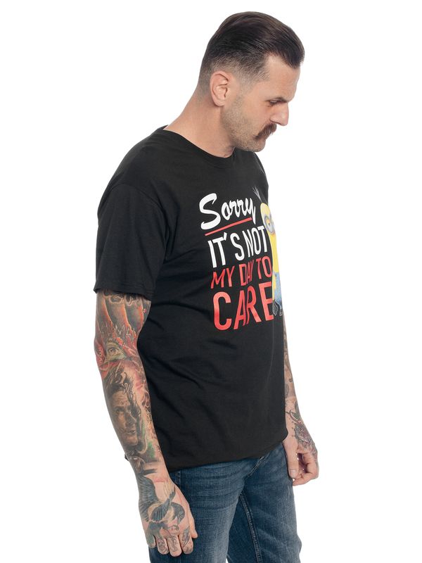 Nastrovje Potsdam Minions I Don't Care Herren T-Shirt Schwarz
