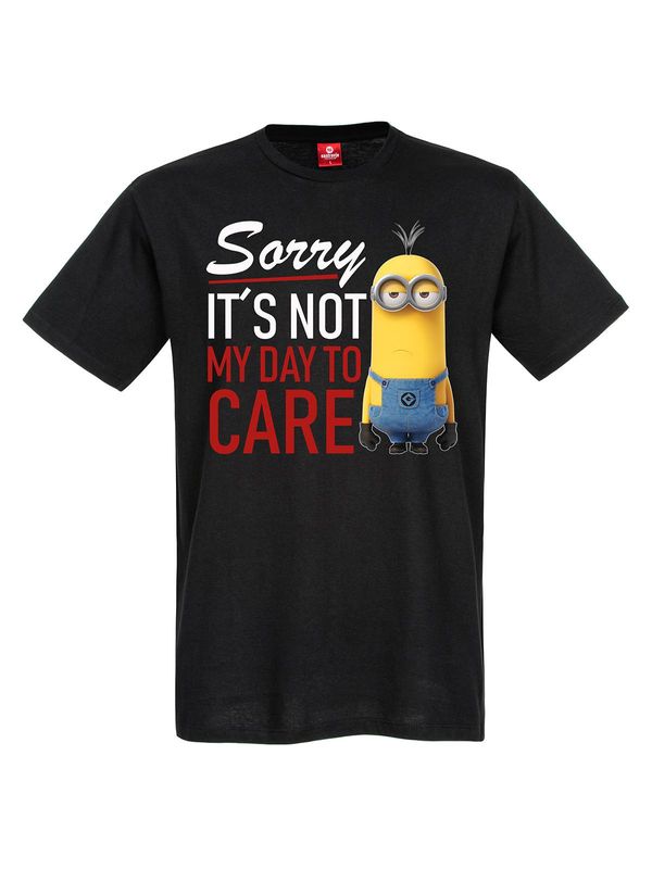 Nastrovje Potsdam Minions I Don't Care Herren T-Shirt Schwarz