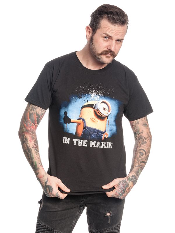 Nastrovje Potsdam Minions In The Makin' Herren T-Shirt schwarz