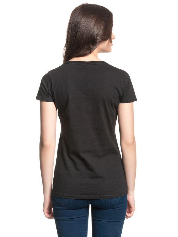 Nastrovje Potsdam Outlander Damen T-Shirt Schwarz