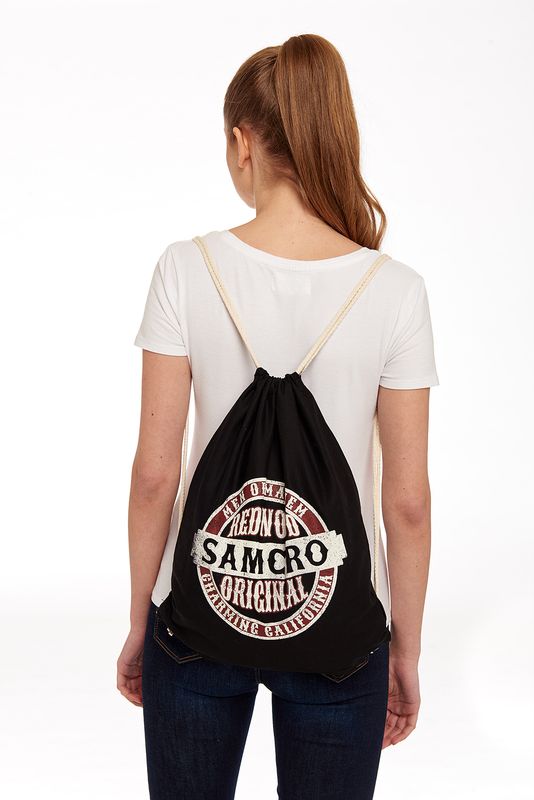 Nastrovje Potsdam Sons Of Anarchy Gymbag Schwarz