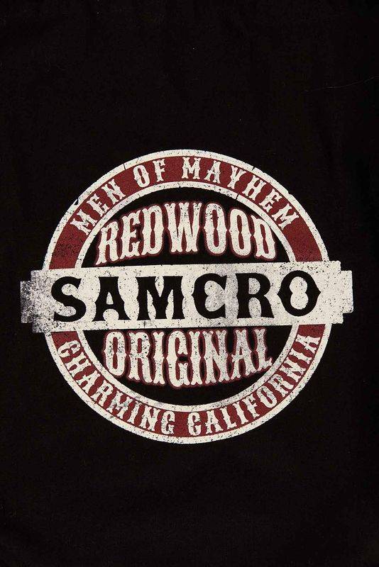 Nastrovje Potsdam Sons Of Anarchy Gymbag Schwarz