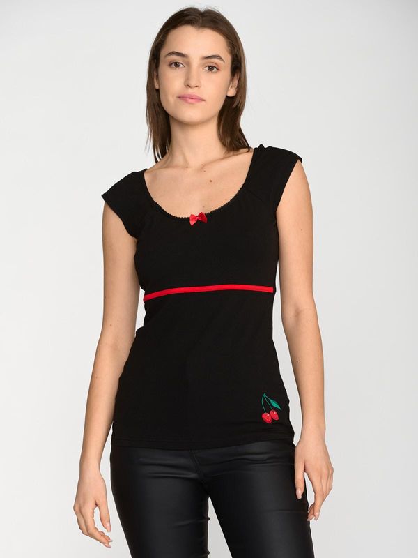 Nastrovje Potsdam Pussy Deluxe Black Evie Shirt Female Schwarz