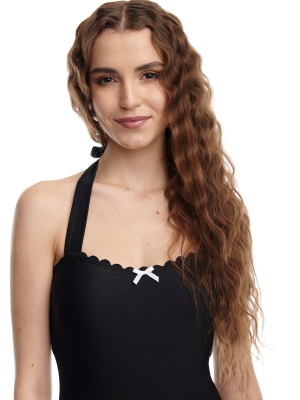 Nastrovje Potsdam Pussy Deluxe Black Lovers Damen Badeanzug Schwarz