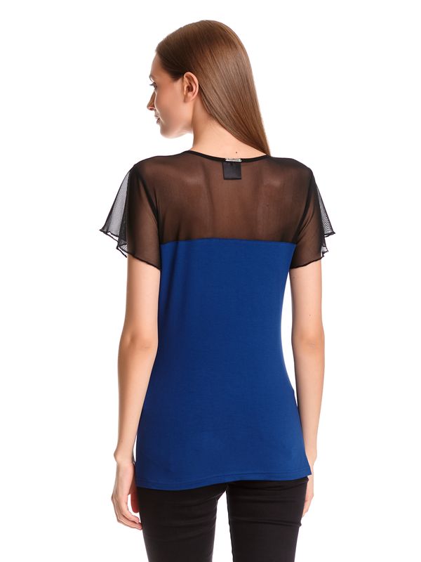 Nastrovje Potsdam Pussy Deluxe Blue Lovely Chic Damen T-Shirt Blau