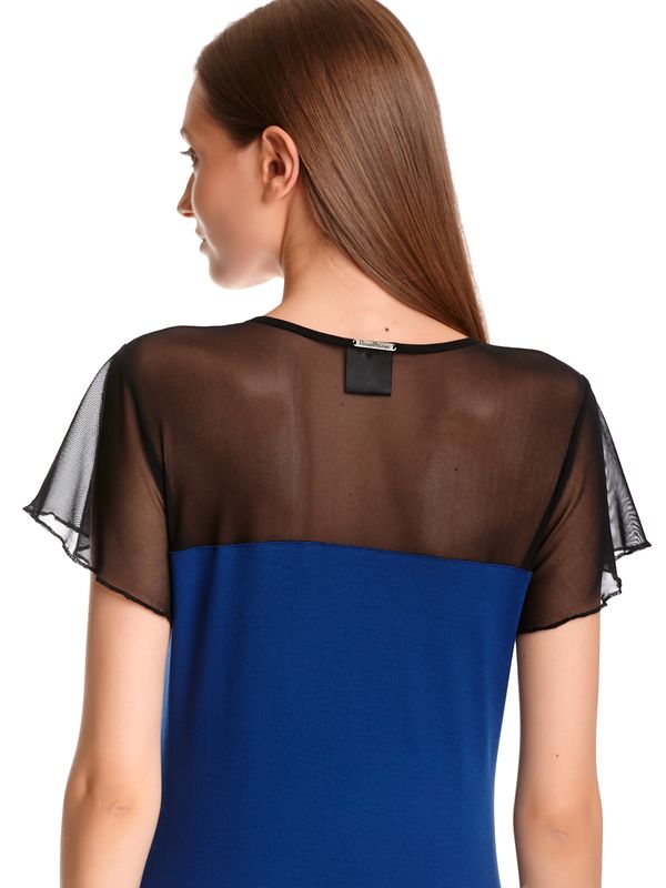 Nastrovje Potsdam Pussy Deluxe Blue Lovely Chic Damen T-Shirt Blau