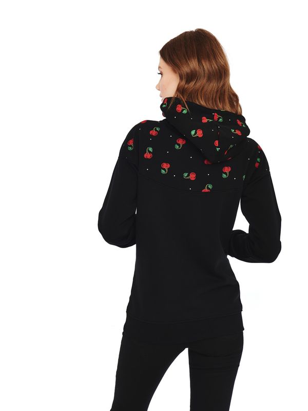 Nastrovje Potsdam Pussy Deluxe Cherry Bomb Schalkragenpullover Für Damen