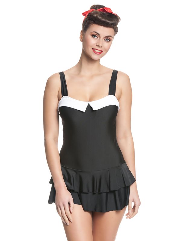 Nastrovje Potsdam Pussy Deluxe Damen Badeanzug Schwarz