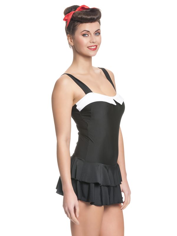 Nastrovje Potsdam Pussy Deluxe Damen Badeanzug Schwarz